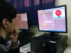 <p>Programación en Scratch</p>